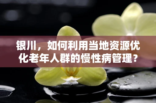 银川，如何利用当地资源优化老年人群的慢性病管理？