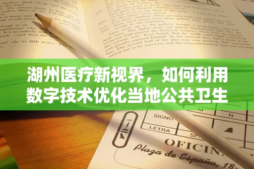 湖州医疗新视界，如何利用数字技术优化当地公共卫生服务？