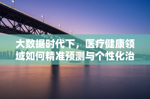 大数据时代下，医疗健康领域如何精准预测与个性化治疗？