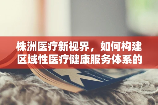 株洲医疗新视界，如何构建区域性医疗健康服务体系的创新路径？