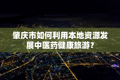 肇庆市如何利用本地资源发展中医药健康旅游？