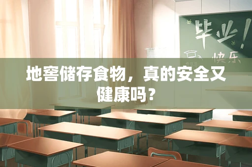 地窖储存食物，真的安全又健康吗？