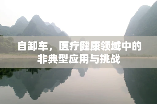 自卸车，医疗健康领域中的非典型应用与挑战