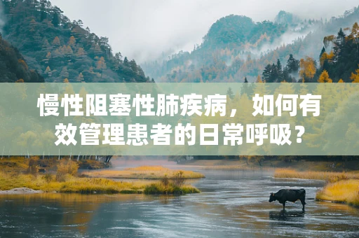 慢性阻塞性肺疾病，如何有效管理患者的日常呼吸？