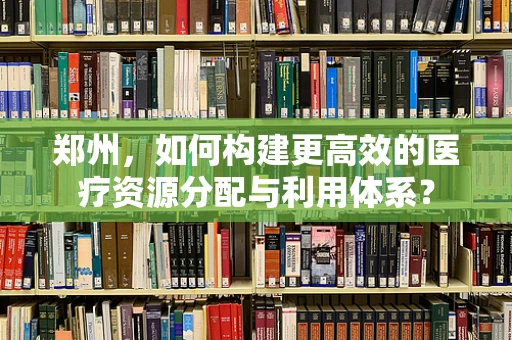 郑州，如何构建更高效的医疗资源分配与利用体系？