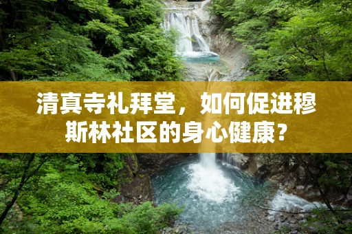 清真寺礼拜堂，如何促进穆斯林社区的身心健康？