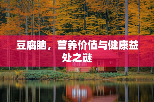 豆腐脑，营养价值与健康益处之谜