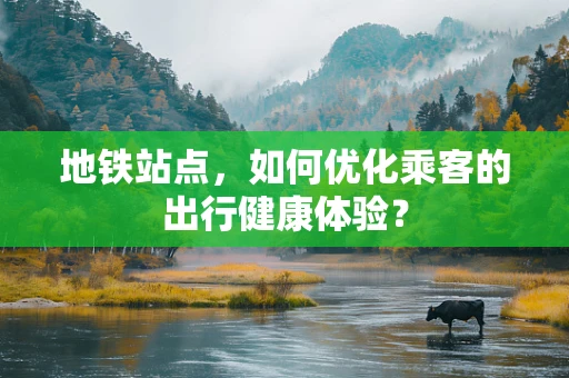地铁站点，如何优化乘客的出行健康体验？