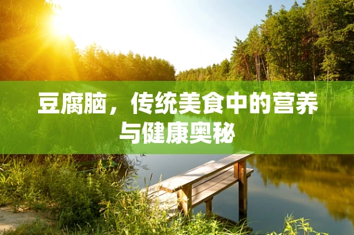 豆腐脑，传统美食中的营养与健康奥秘