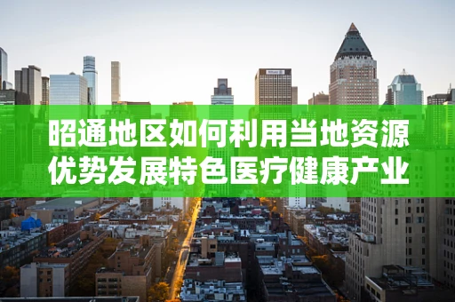昭通地区如何利用当地资源优势发展特色医疗健康产业？
